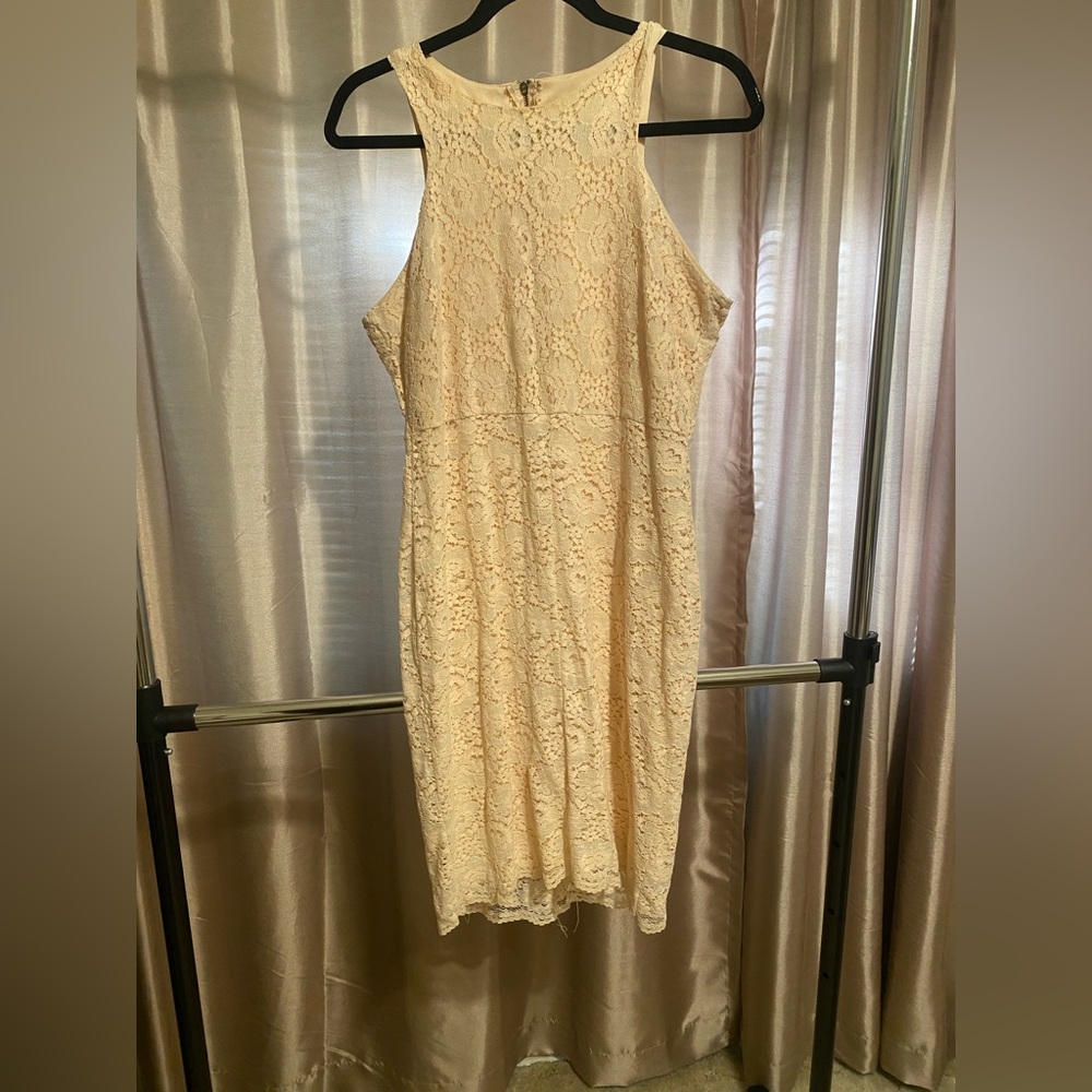 Laced sophisticated dress